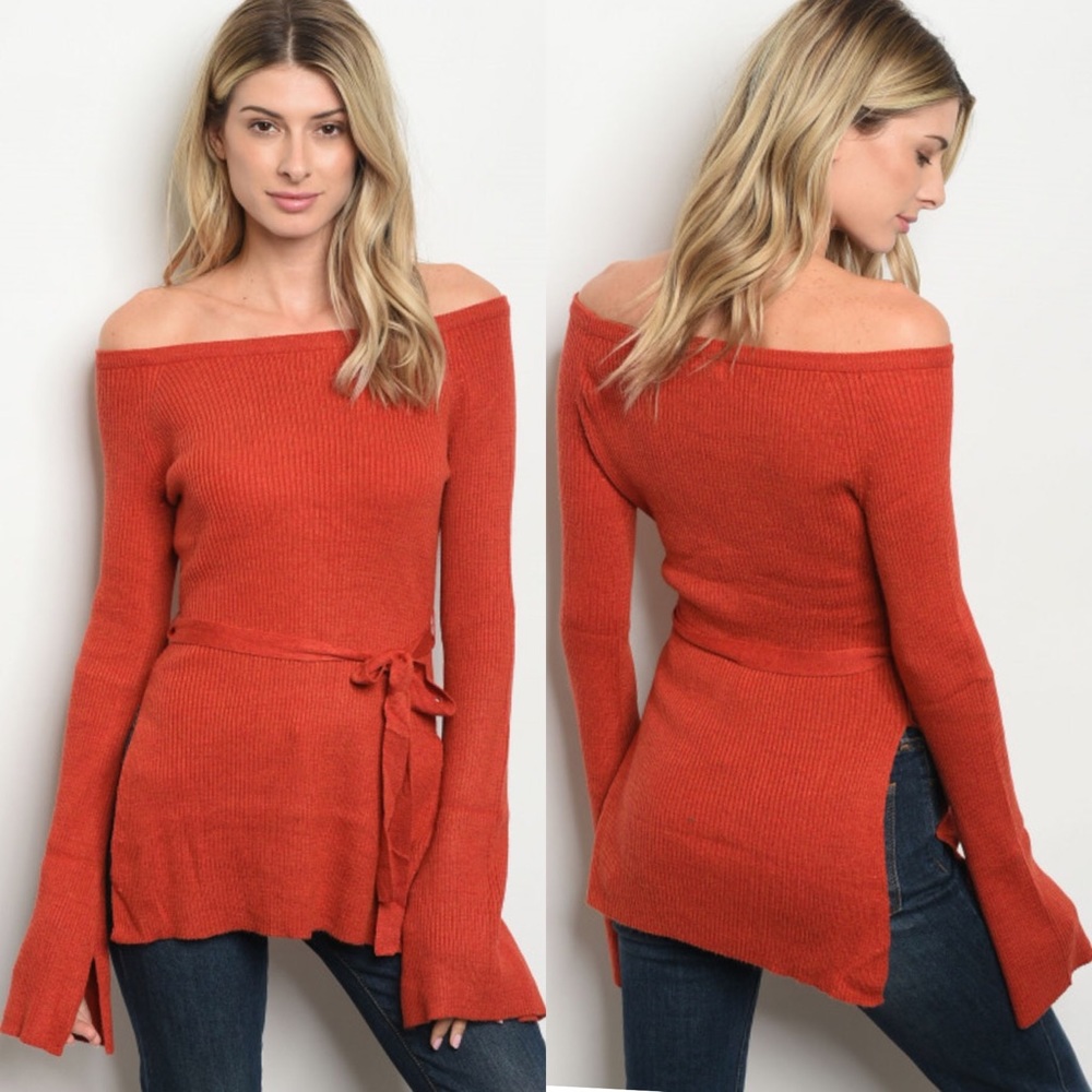 Just In!! 🍁Orange Sweater - Picture 2 of 2